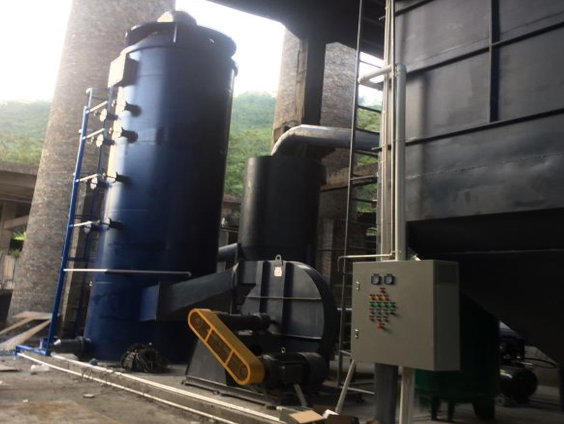 广东某化工厂锅炉废气处理工程